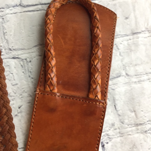 LINEA PELLE GENUINE LEATHER HANDMADE WIDE BELT MED - Picture 5 of 10